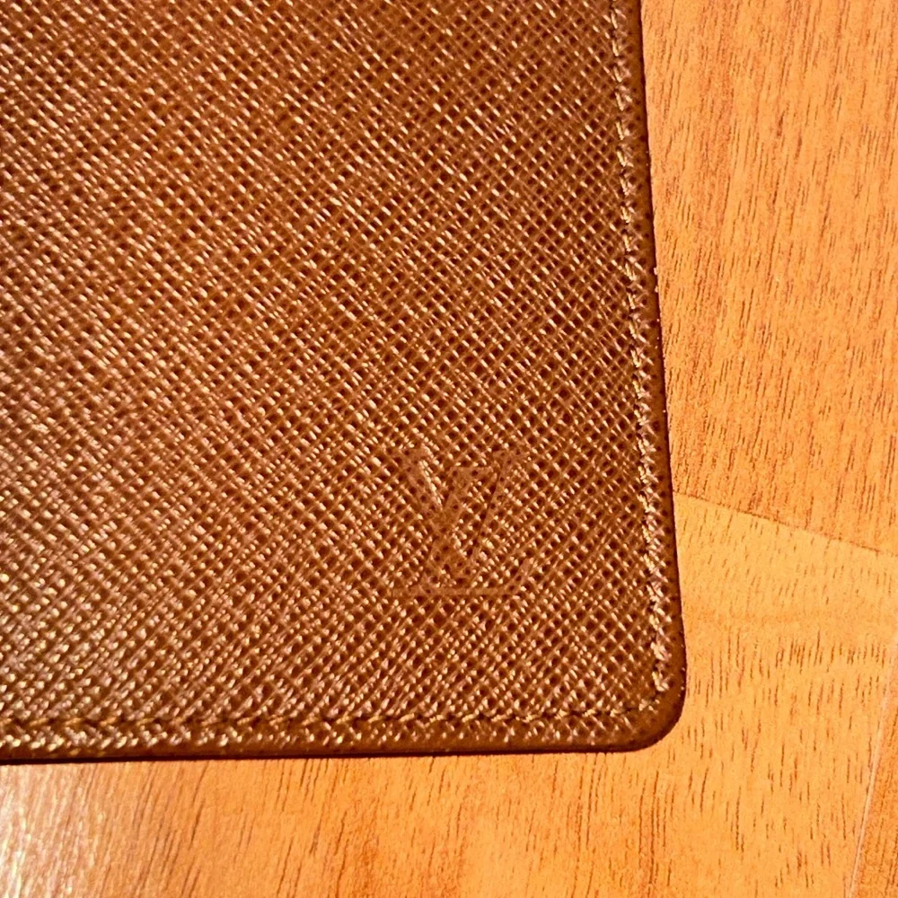 Authentic Louis Vuitton Taiga Leather ID / Card Holder